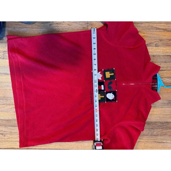 Vintage Longaberger Christmas Quarter Zip Fleece - Picture 10 of 10